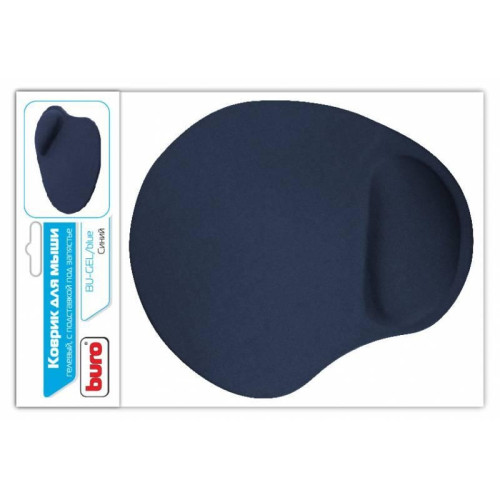 Коврик для мыши Buro BU-GEL Мини синий 225x190x2мм (BU-GEL/BLUE) Коврик для мыши Buro BU-GEL Мини синий 225x190x2мм (BU-GEL/BLUE)