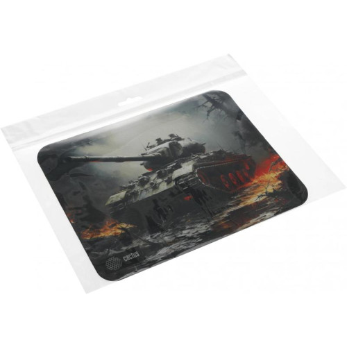 Коврик для мыши Cactus Tank рисунок 250x200x3мм (CS-MP-D04S)