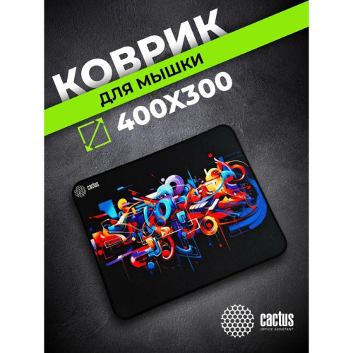 Коврик для мыши Cactus Graffiti 400x300x3мм (CS-MPC-PRO10XL)