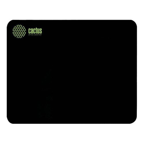 Коврик для мыши Cactus Black черный 300x250x2мм (CS-MP-P01M)