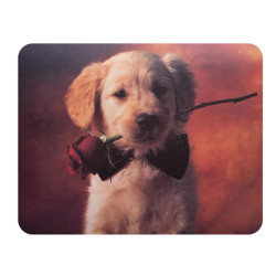 Коврик для мыши Buro BU-M40089 Мини рисунок/щенок 230x180x2мм