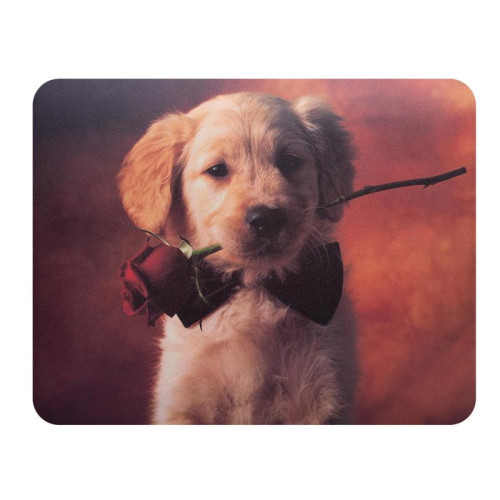 Коврик для мыши Buro BU-M40089 Мини рисунок/щенок 230x180x2мм