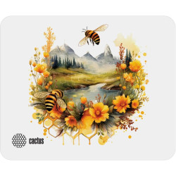 Коврик для мыши Cactus Honeybee 220x180x2мм (CS-MP-P09XS)