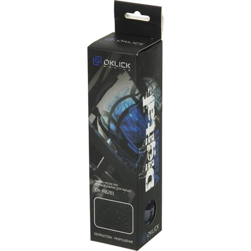 Коврик для мыши Oklick OK-F0281 Мини рисунок/разрушение 280x225x3мм