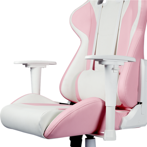 Кресло/ Caliber R1S Gaming Chair PINK&WHITE