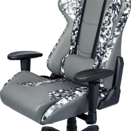 Кресло/ Caliber R1S Gaming Chair Black CAMO