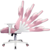 Кресло/ Caliber R1S Gaming Chair PINK&WHITE