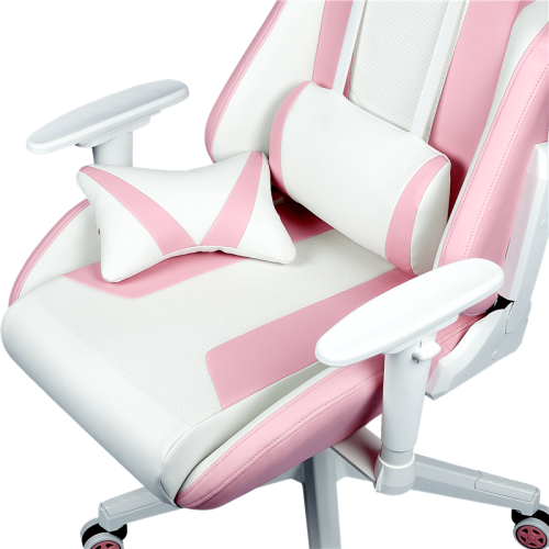 Кресло/ Caliber R1S Gaming Chair PINK&WHITE