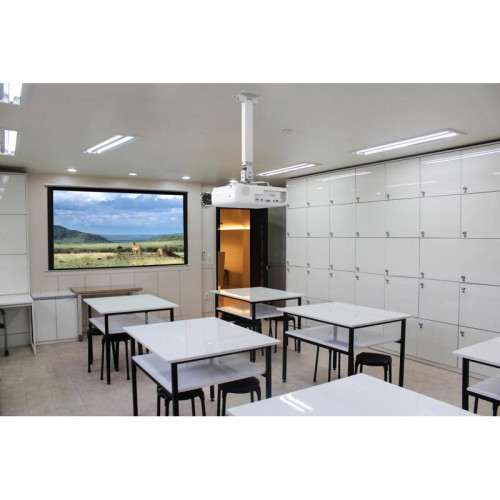 Кронштейн для проектора Cactus CS-VM-PRE01-WT белый макс.20кг настенный и потолочный поворот и наклон