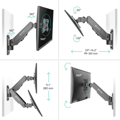 Кронштейн для телевизора Onkron G120 черный 13