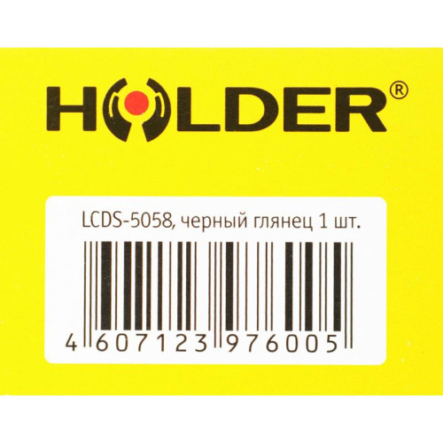 Кронштейн для телевизора Holder LCDS-5058 черный глянец 19