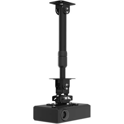 Кронштейн для проектора Cactus CS-VM-PR16L-BK черный макс.13.6кг потолочный поворот и наклон