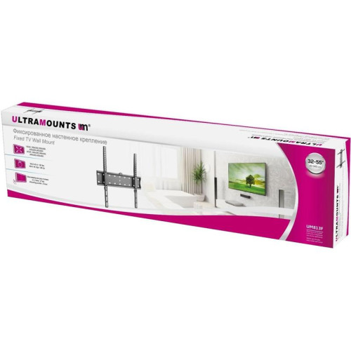 Кронштейн для телевизора Ultramounts UM813F черный 32