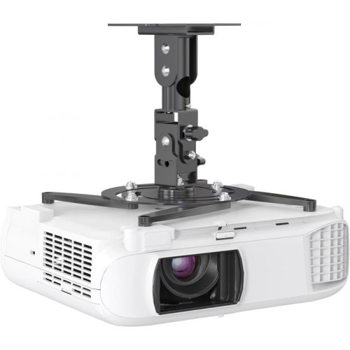 Кронштейн для проектора Cactus CS-VM-PR04-BK черный макс.10кг потолочный поворот и наклон