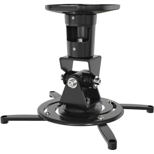 Кронштейн для проектора Cactus CS-VM-PR01-BK черный макс.10кг потолочный поворот и наклон