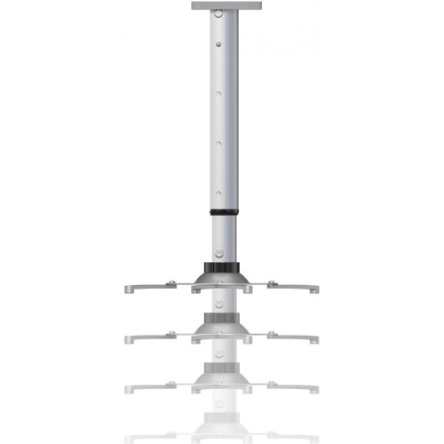 Кронштейн для проектора Cactus CS-VM-PR05L-AL серебристый макс.10кг потолочный поворот и наклон