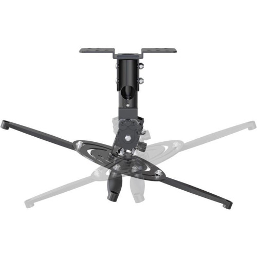 Кронштейн для проектора Cactus CS-VM-PR04-BK черный макс.10кг потолочный поворот и наклон