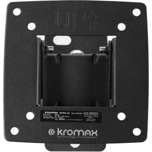 Кронштейн для телевизора Kromax OPTIMA-102 черный 10 Кронштейн для телевизора Kromax OPTIMA-102 черный 10