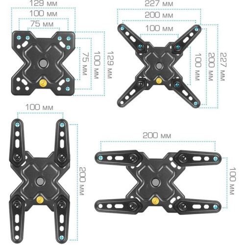 Кронштейн для телевизора Arm Media MARS-7 черный 20