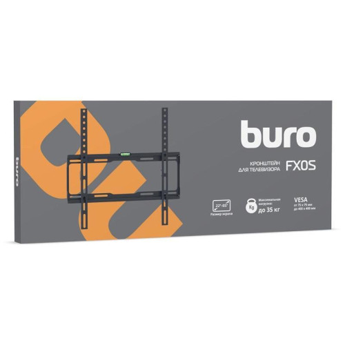 Кронштейн для телевизора Buro FX0S черный 22 Кронштейн для телевизора Buro FX0S черный 22