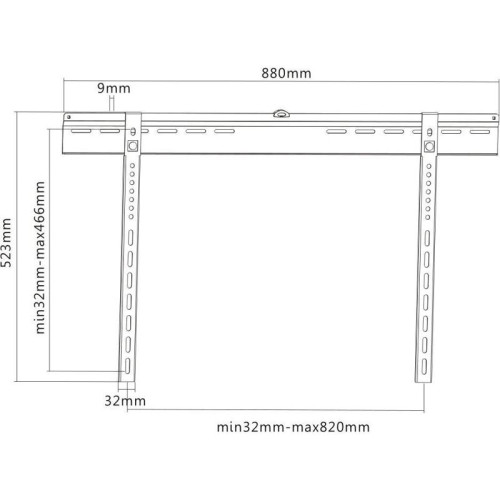 Кронштейн для телевизора Ultramounts UM817F черный 32