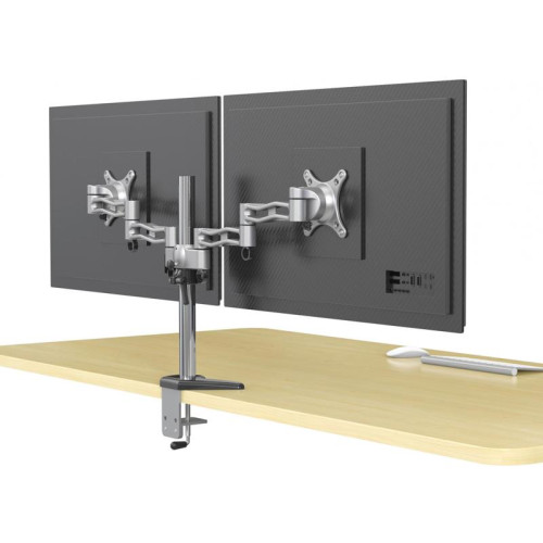 Кронштейн для мониторов Cactus CS-VM-D08-AL серебристый 13