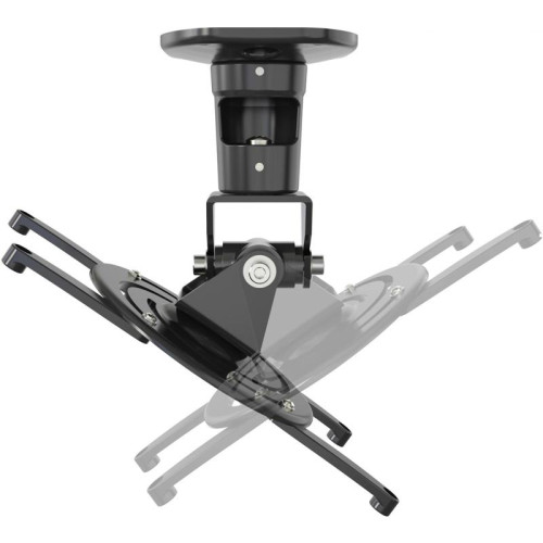 Кронштейн для проектора Cactus CS-VM-PR01-BK черный макс.10кг потолочный поворот и наклон