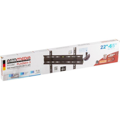 Кронштейн для телевизора Arm Media PLASMA-3 new черный 22 Кронштейн для телевизора Arm Media PLASMA-3 new черный 22
