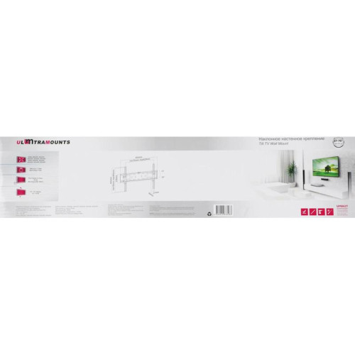 Кронштейн для телевизора Ultramounts UM842T черный 37