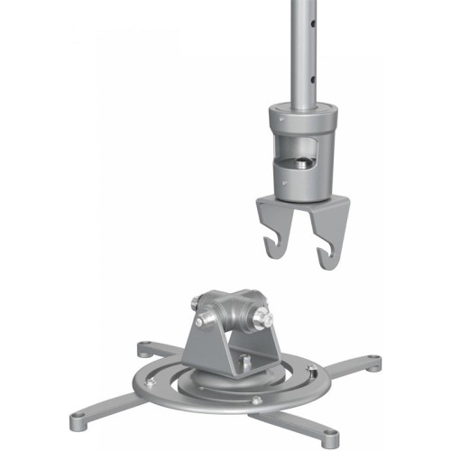 Кронштейн для проектора Cactus CS-VM-PR01L-AL серебристый макс.10кг потолочный поворот и наклон