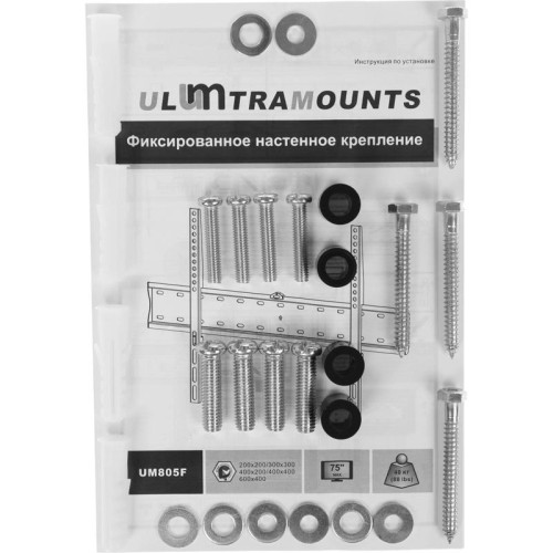 Кронштейн для телевизора Ultramounts UM805F черный 37