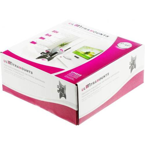 Кронштейн для телевизора Ultramounts UM858 черный 17