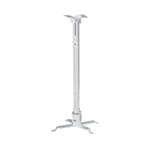 Кронштейн для проектора Buro PR04-100W белый макс.20кг потолочный поворот и наклон