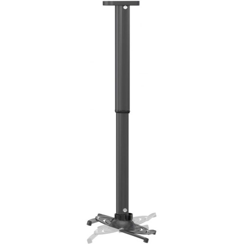 Кронштейн для проектора Cactus CS-VM-PR05L-BK черный макс.10кг потолочный поворот и наклон