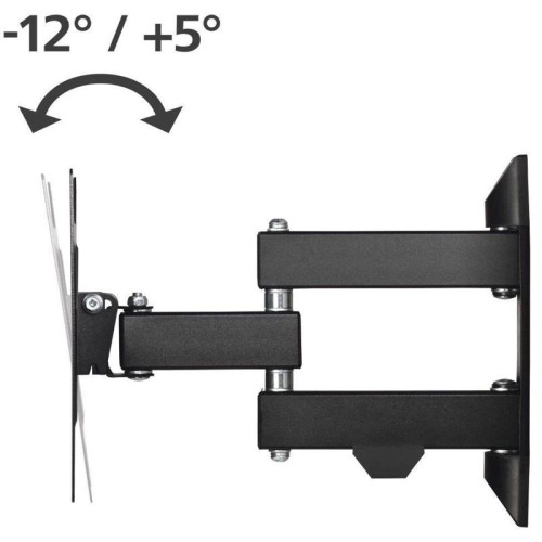 Кронштейн для телевизора Hama 00220822 черный 19