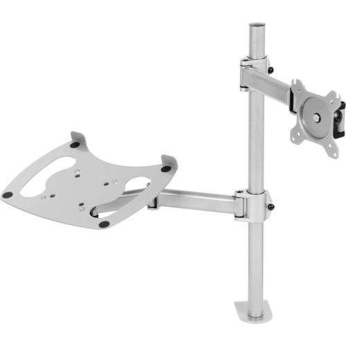 Кронштейн для монитора/ноутбука Cactus CS-VM-LH07-AL серебряный 13