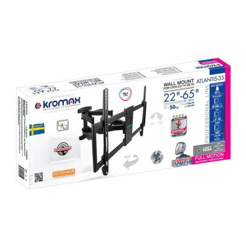 Кронштейн для телевизора Kromax ATLANTIS-35 new черный 22