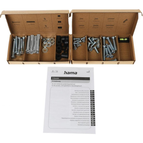 Кронштейн для телевизора Hama 00220844 черный 37