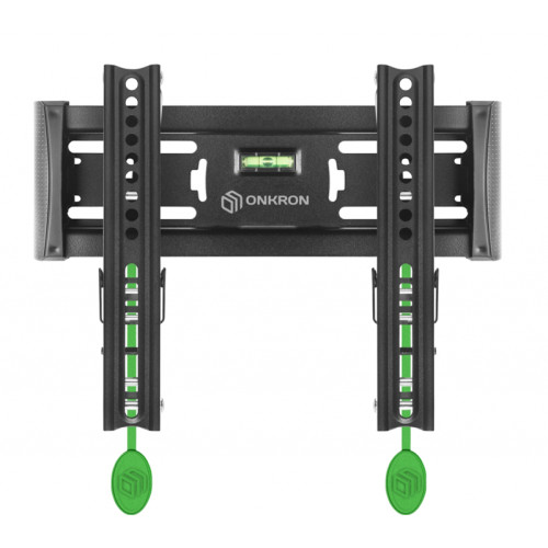 Кронштейн ONKRON/ 17-43'' макс 200*200 мм, наклон 15º, от стены 35-105 мм, макс вес 18.2 кг, встр уровень