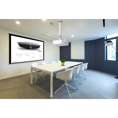 Кронштейн для проектора Cactus CS-VM-PRE01-WT белый макс.20кг настенный и потолочный поворот и наклон