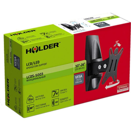 Кронштейн для телевизора Holder LCDS-5003 металлик 10