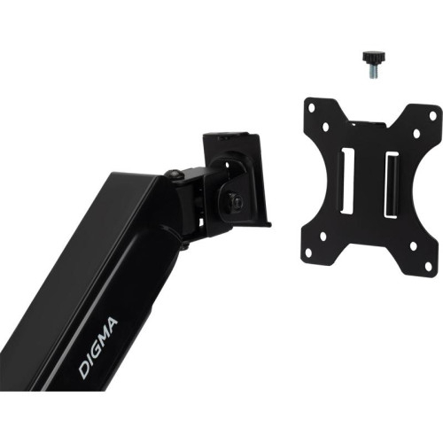 Кронштейн для мониторов ЖК Digma D-MM202D черный 17