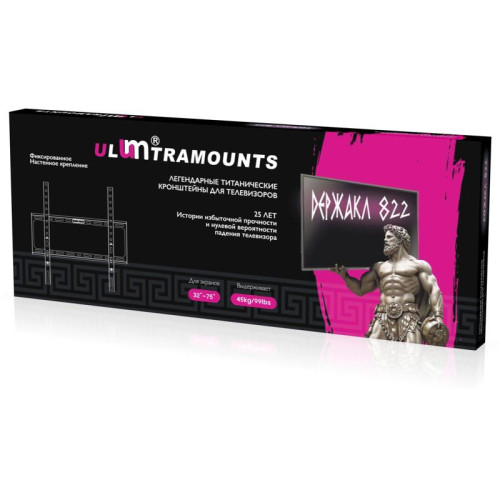 Кронштейн для телевизора Ultramounts UM822 черный 32