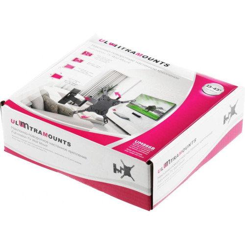 Кронштейн для телевизора Ultramounts UM866B черный 15