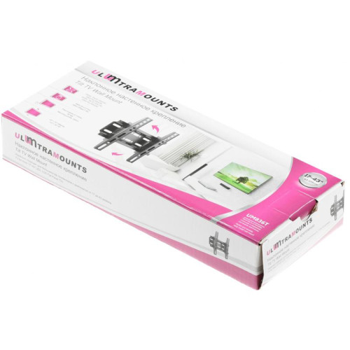 Кронштейн для телевизора Ultramounts UM836T черный 23