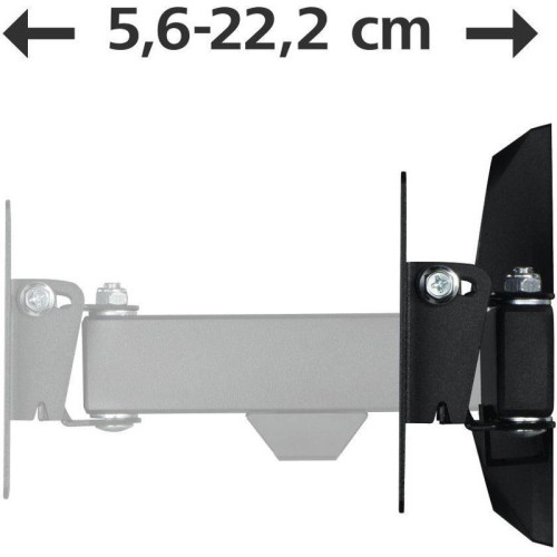 Кронштейн для телевизора Hama H-118113 черный 10