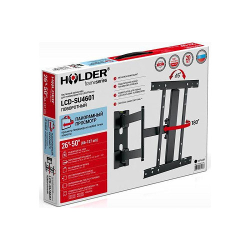 Кронштейн для телевизора Holder LCD-SU4601-B черный 26
