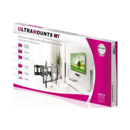 Кронштейн для телевизора Ultramounts UM914 черный 60