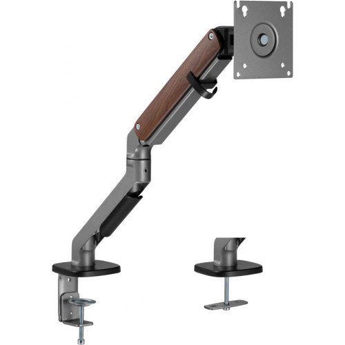 Кронштейн для мониторов Ultramounts UM734WD серый/коричневый 17