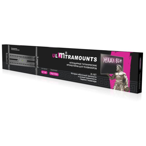 Кронштейн для телевизора Ultramounts UM824F черный 43